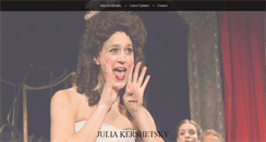 Desktop Screenshot of juliakershetsky.com