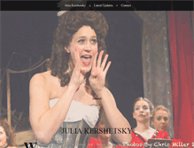 Tablet Screenshot of juliakershetsky.com